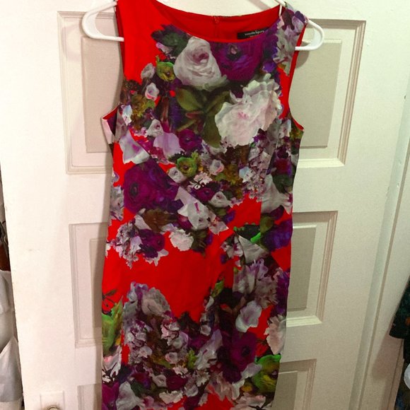 Nanette Lepore Forbidden Love Mini Floral Dress - Picture 1 of 7
